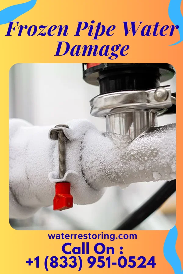 Frozen Pipe Water Damage in Bellwood, VA